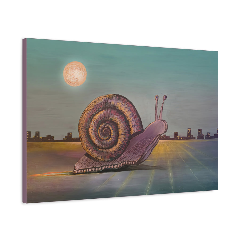 fortitude / Giant Snail Canvas Print