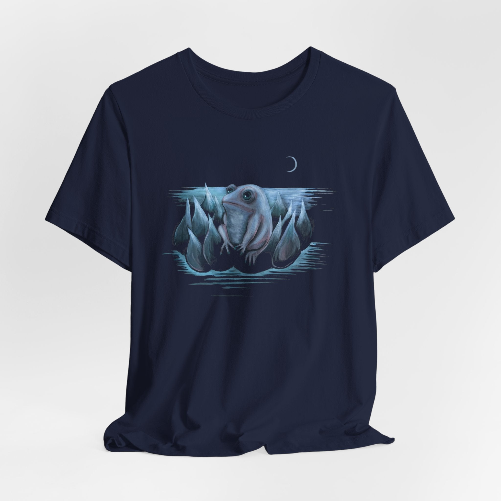 ripples / Frog on Lotus T-Shirt