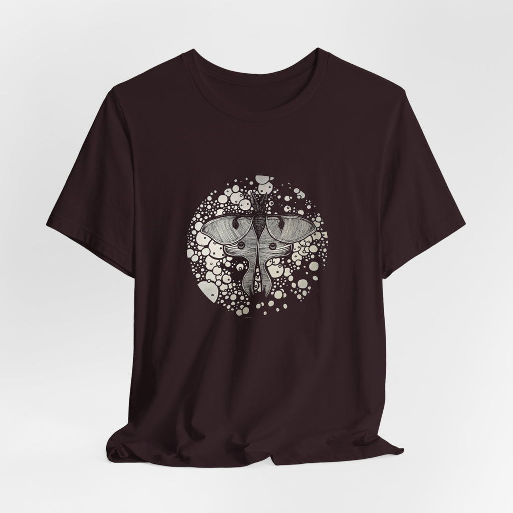 stasis / Circular Moth Design T-Shirt