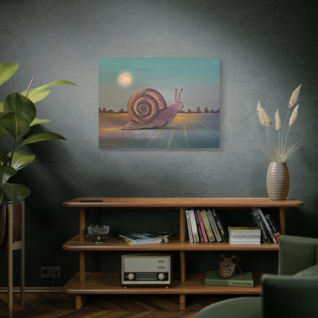 fortitude / Giant Snail Canvas Print