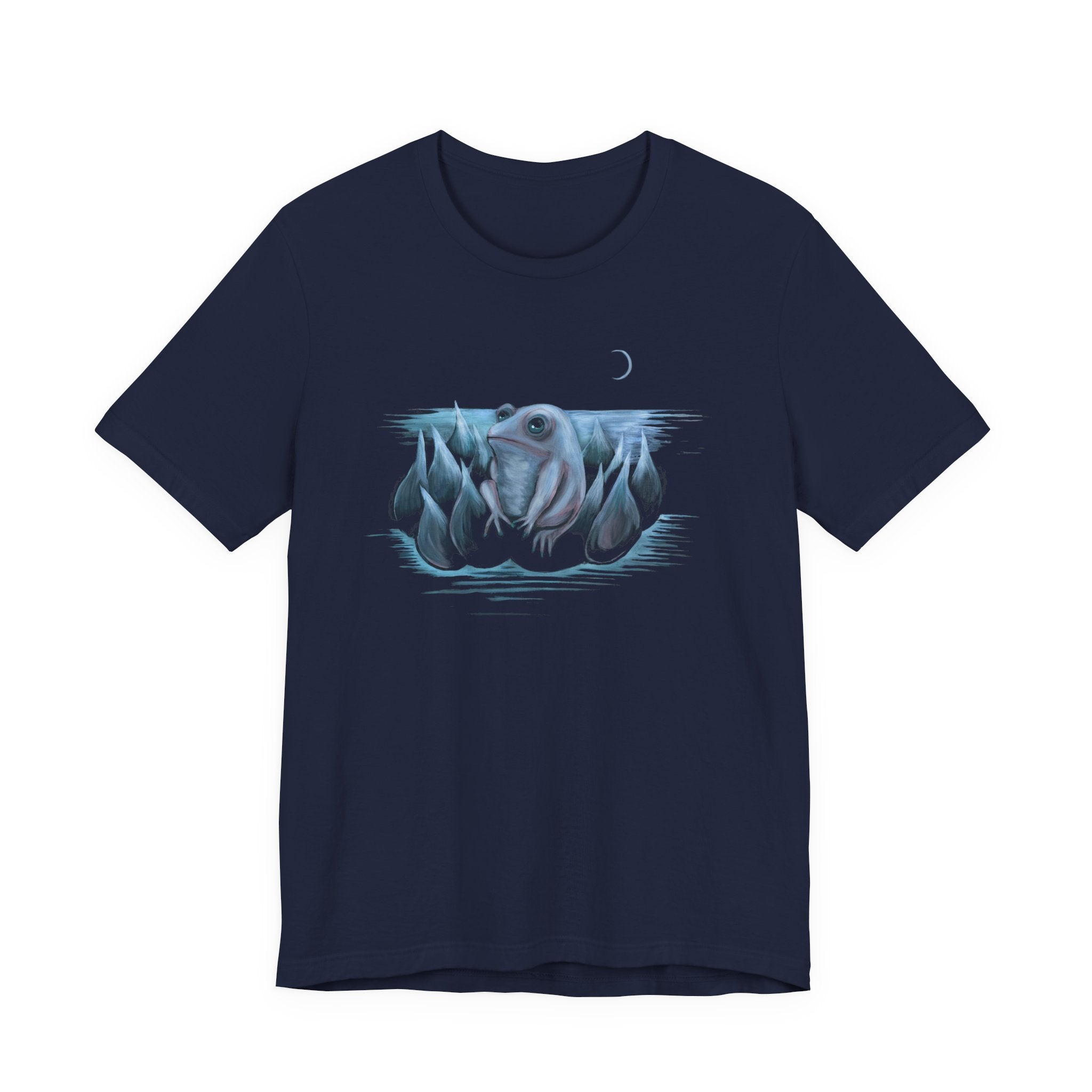 ripples / Frog on Lotus T-Shirt