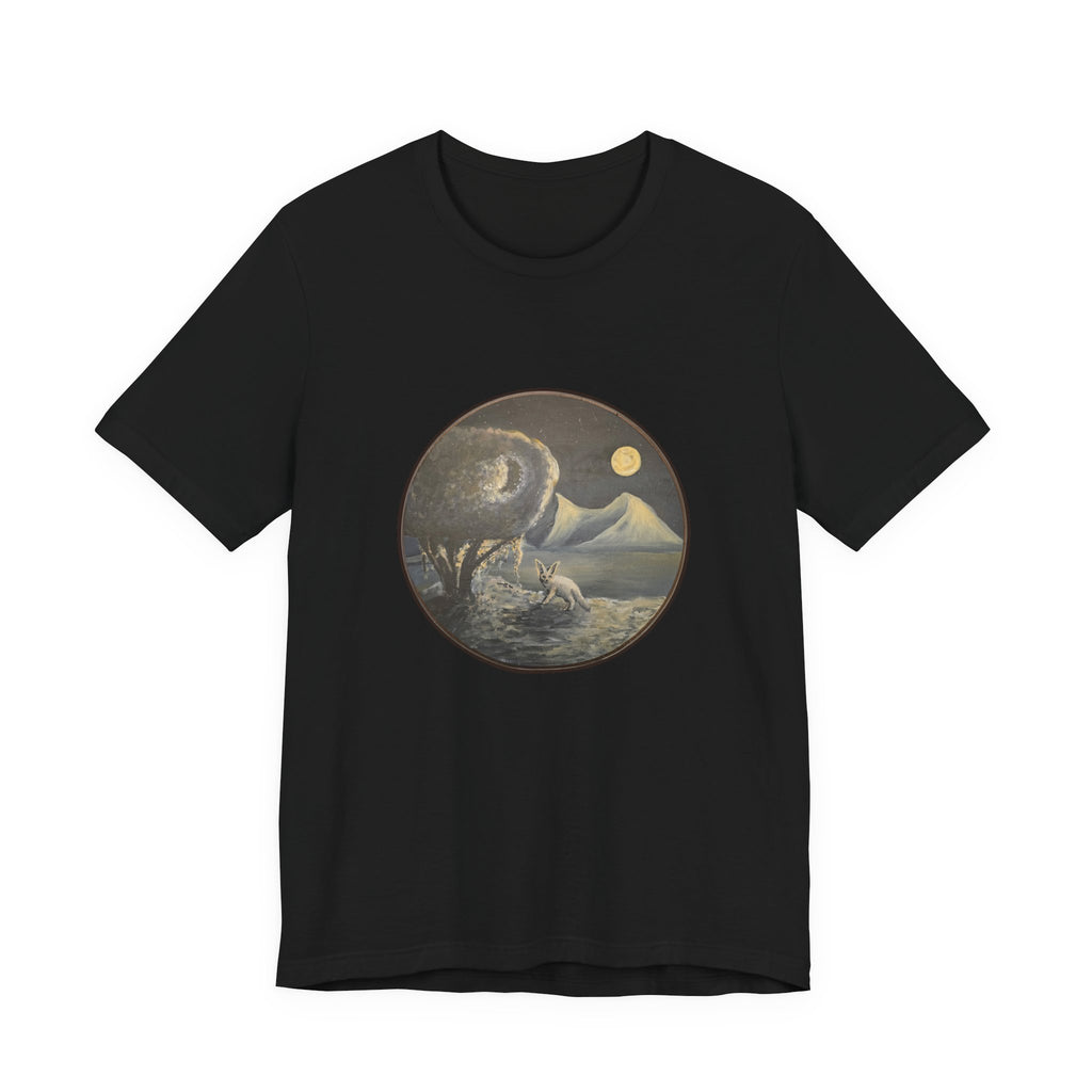 silence / Moonlit Fennoc Fox T‑Shirt