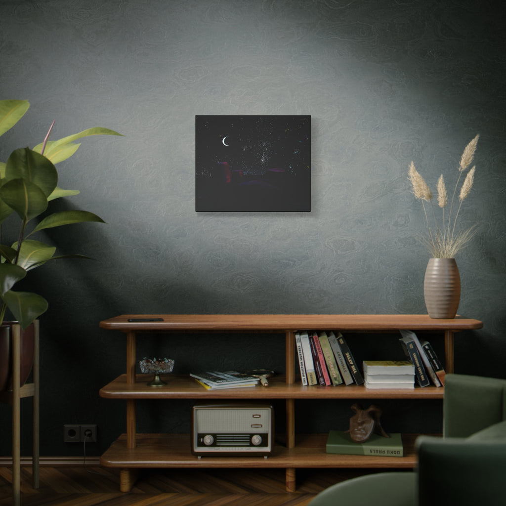 projector / Celestial Night Canvas Print