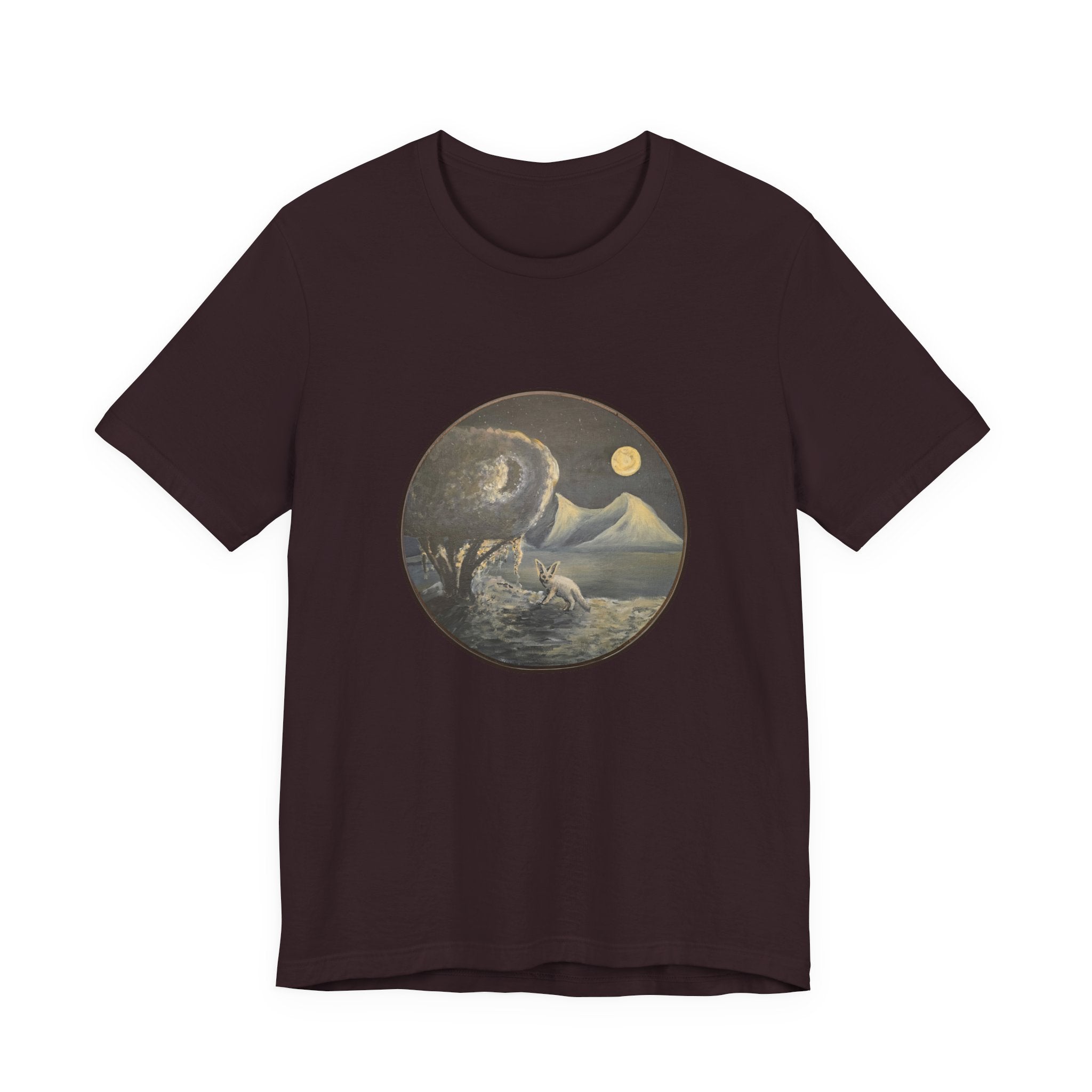 silence / Moonlit Fennoc Fox T‑Shirt