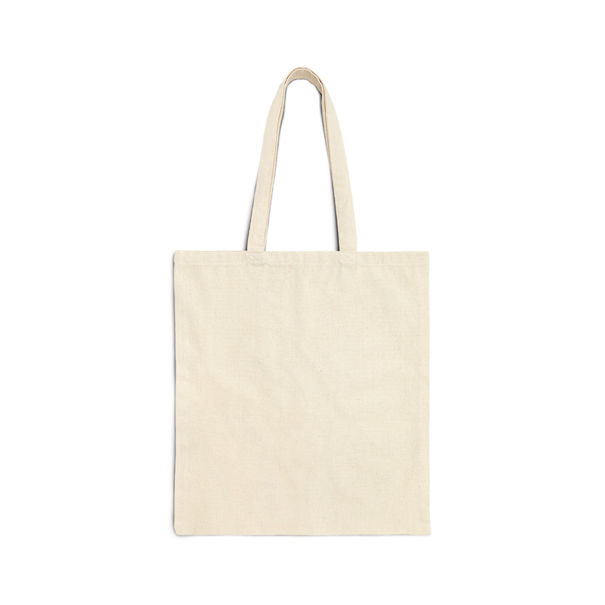 Buffalo Canvas Tote Bag — Vintage Wildlife Art Cotton Shopper