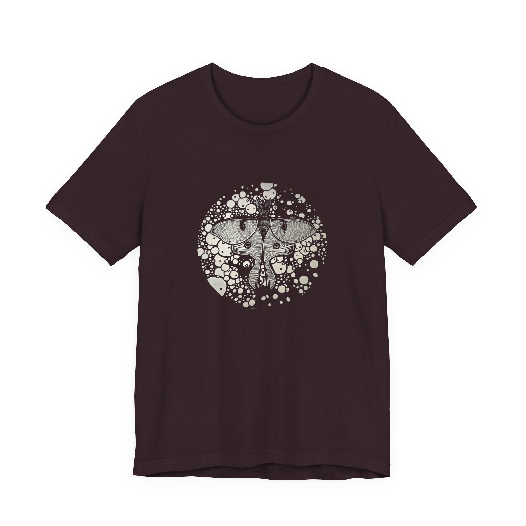 stasis / Circular Moth Design T-Shirt