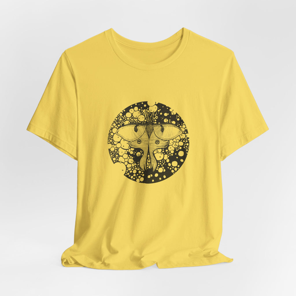 stasis / Circular Moth Design T-Shirt