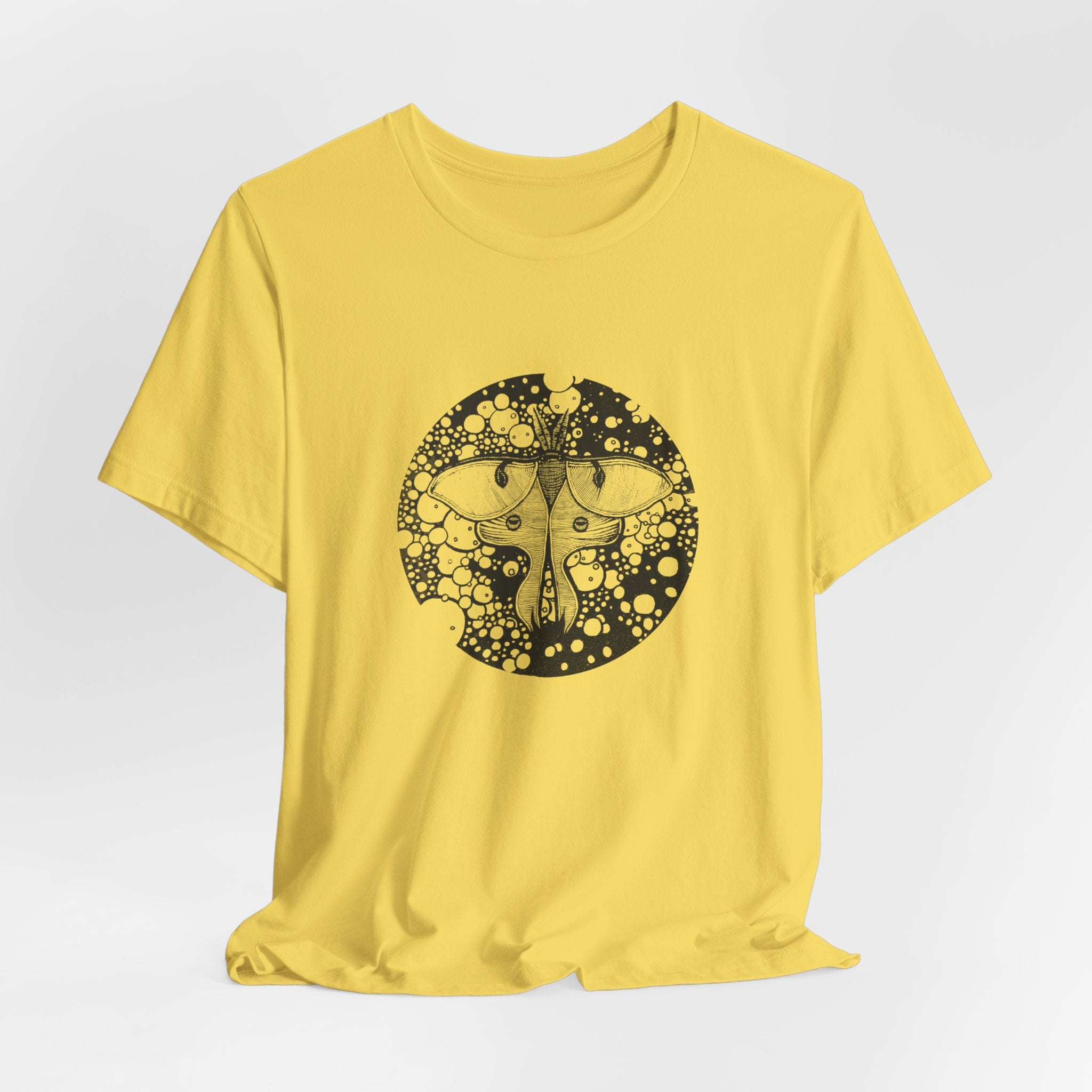 stasis / Circular Moth Design T-Shirt