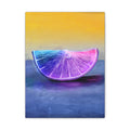 Chroma ── Multicolored Citrus Slice Canvas Print