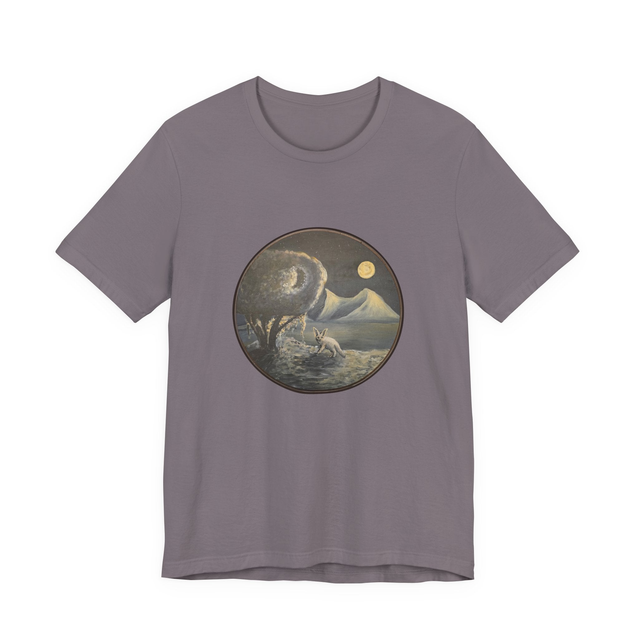 silence / Moonlit Fennoc Fox T‑Shirt