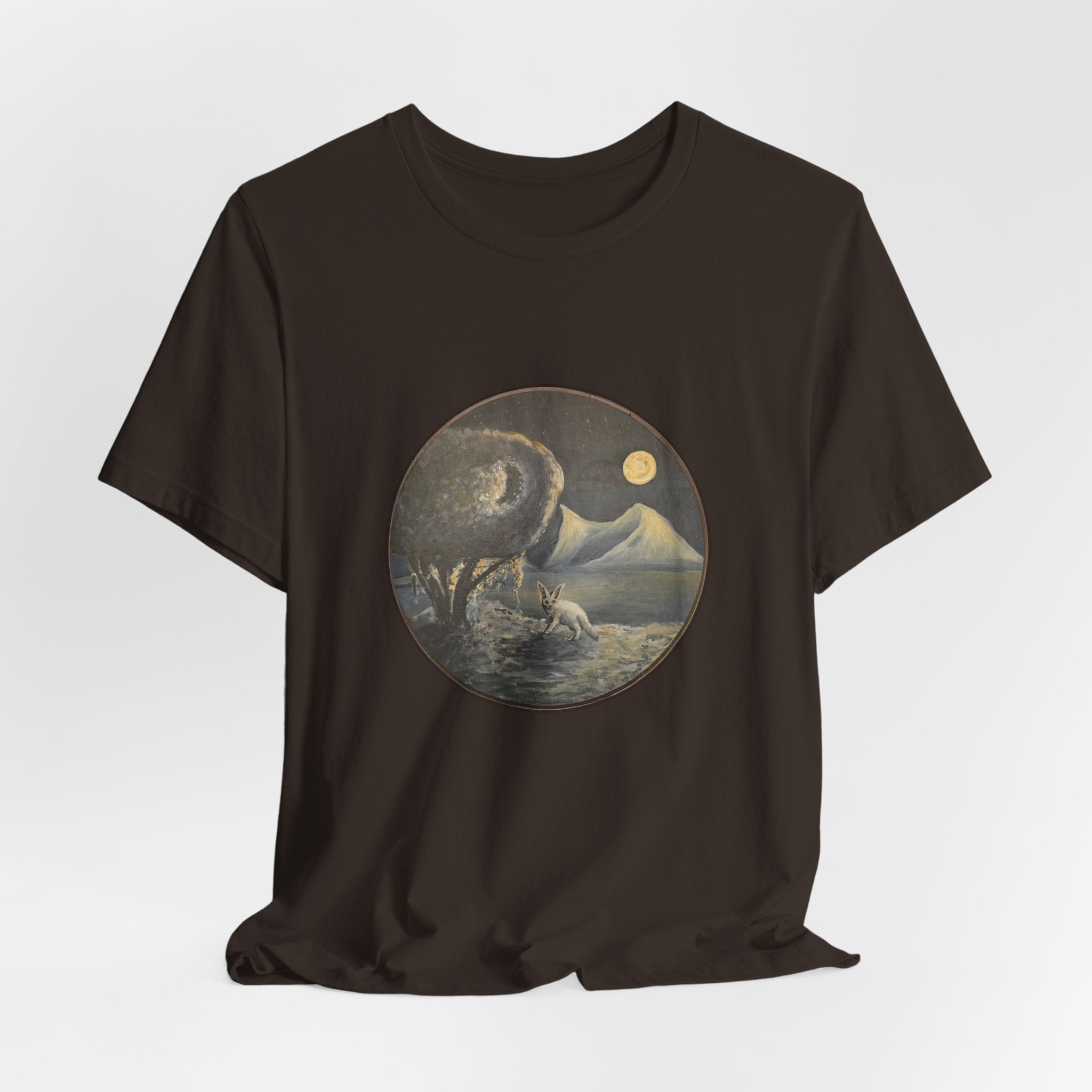 silence / Moonlit Fennoc Fox T‑Shirt