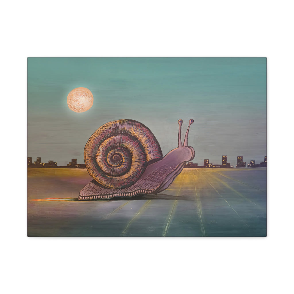 fortitude / Giant Snail Canvas Print
