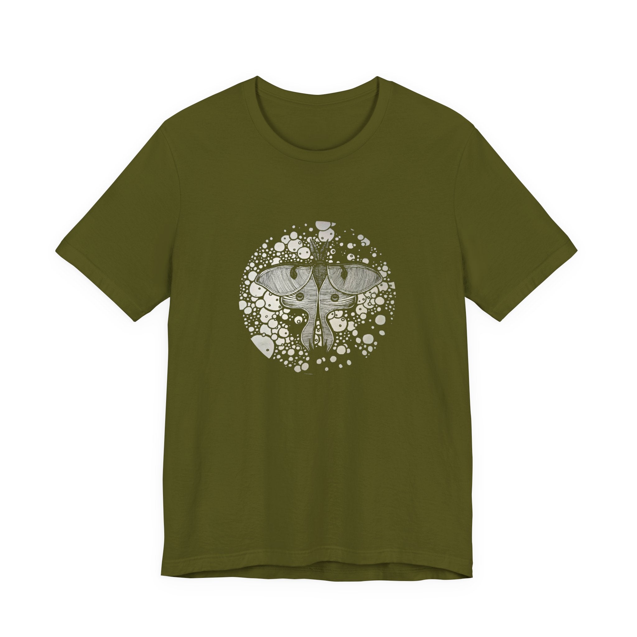 stasis / Circular Moth Design T-Shirt