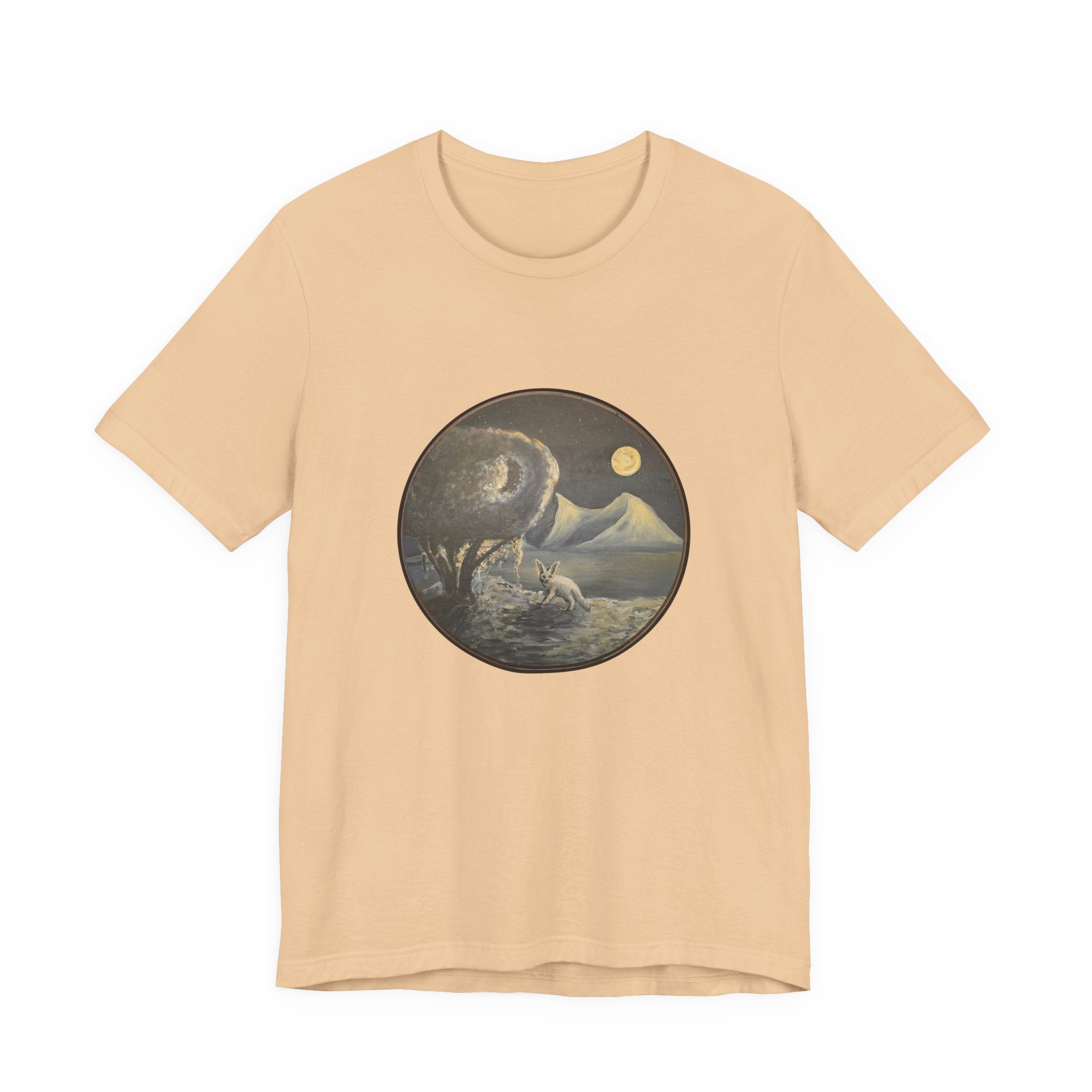 silence / Moonlit Fennoc Fox T‑Shirt