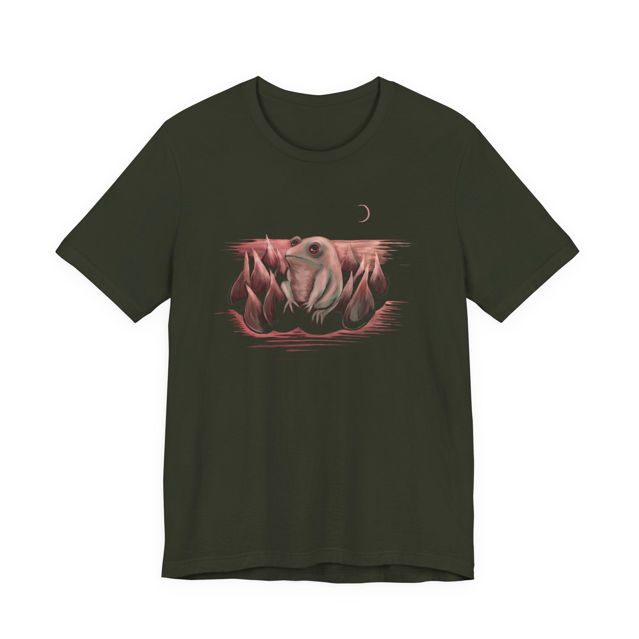 ripples / Frog on Lotus T-Shirt