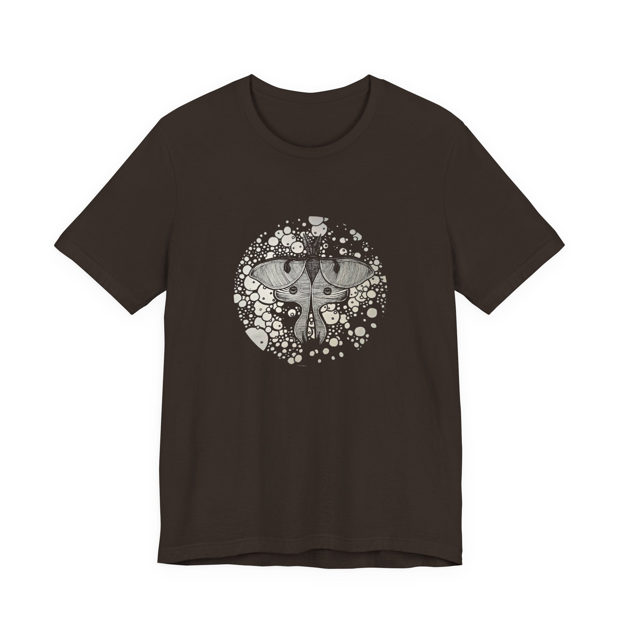 stasis / Circular Moth Design T-Shirt