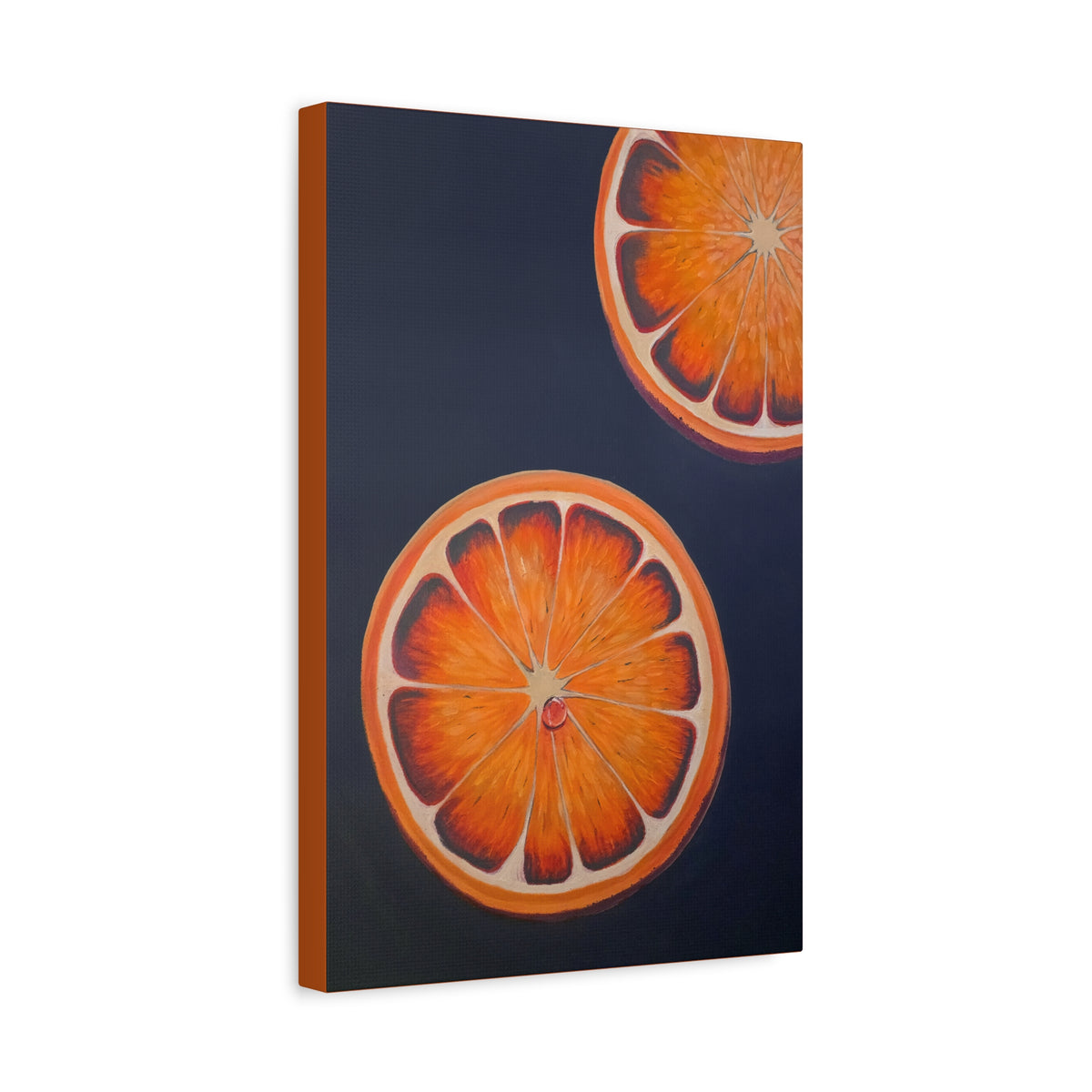 Energy ── Orange Slice Canvas Print