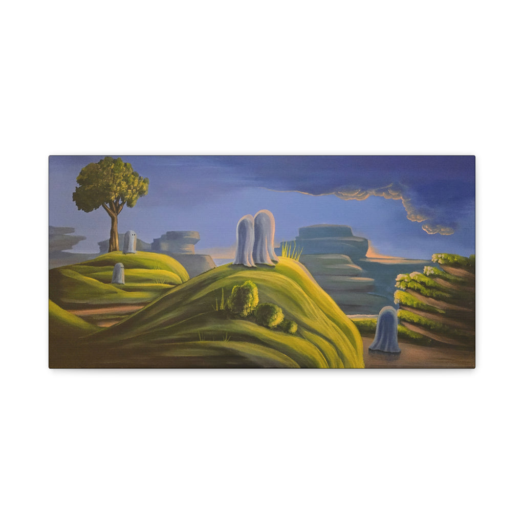 Passing Through —— Ghosts in Nature Canvas Print