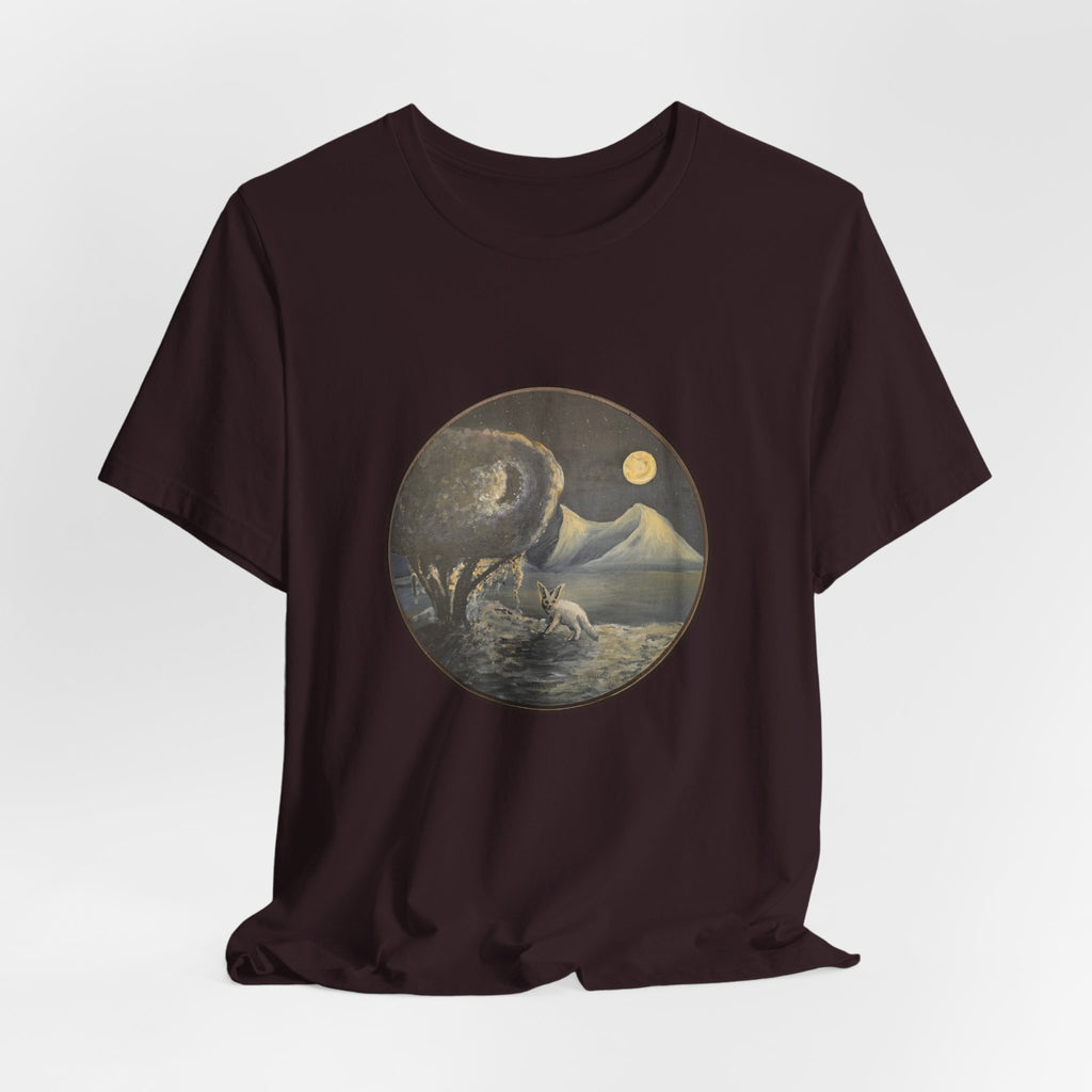 silence / Moonlit Fennoc Fox T‑Shirt