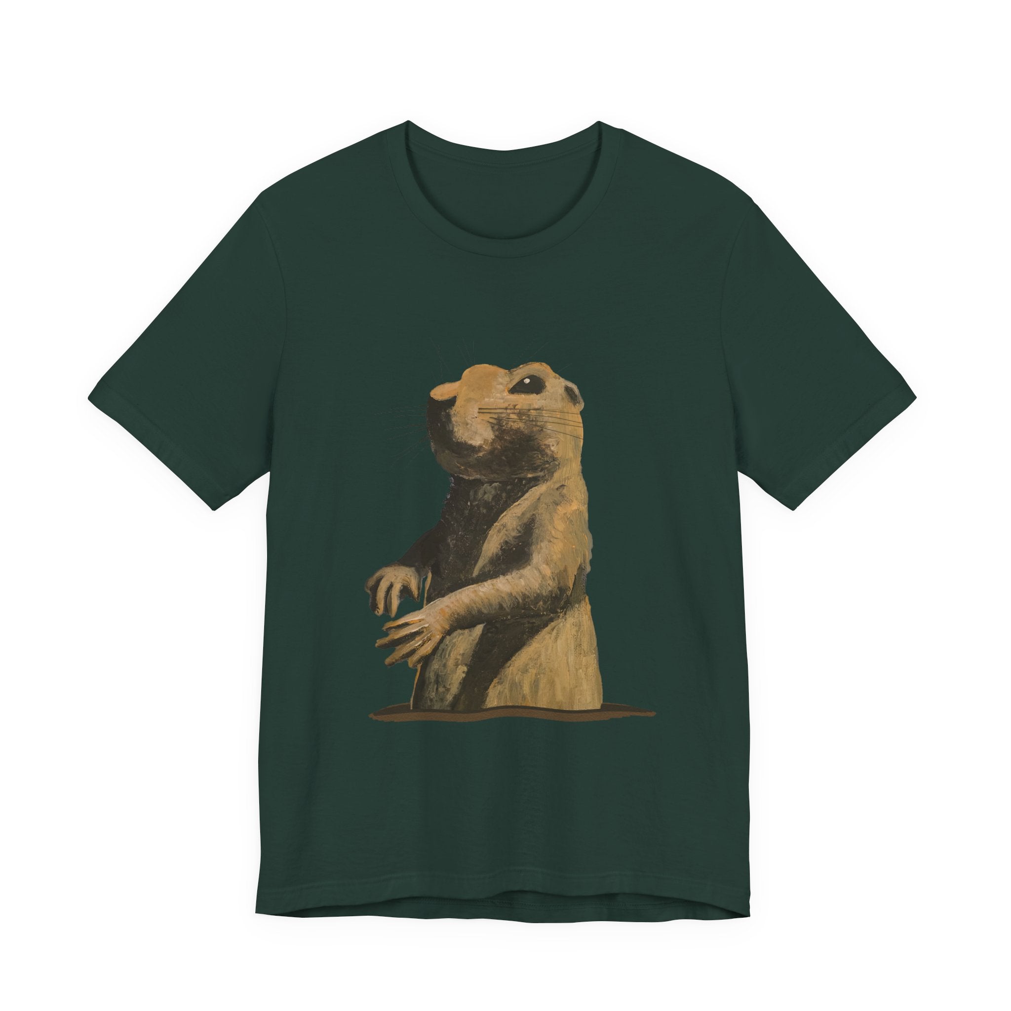 vigilance / Prairie Dog Portrait T-Shirt