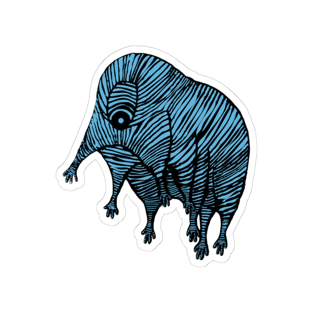 Tardigrade Kiss-Cut Sticker