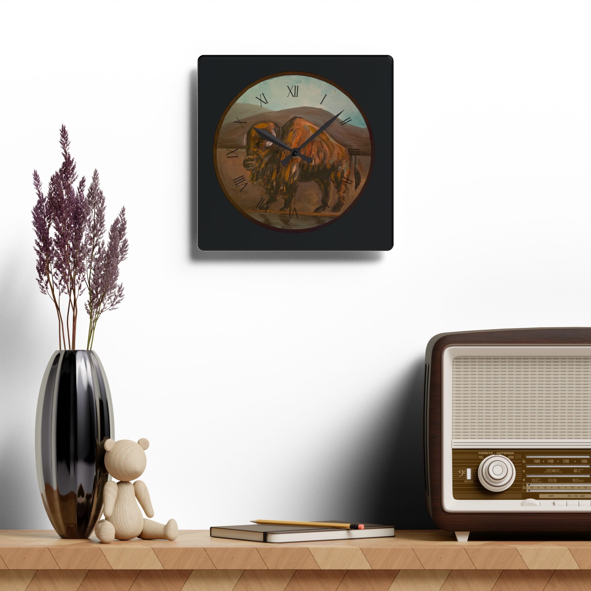 on the range / Buffalo Wall Clock