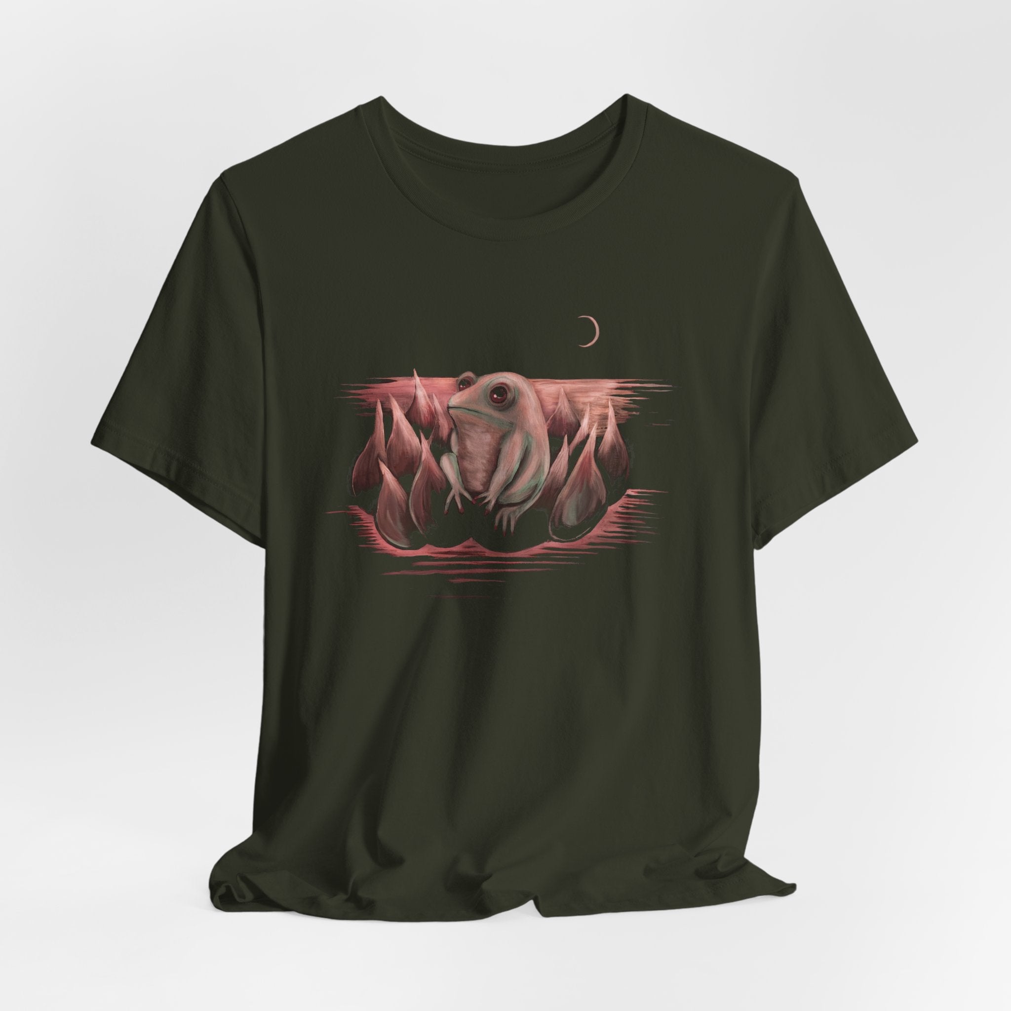 ripples / Frog on Lotus T-Shirt