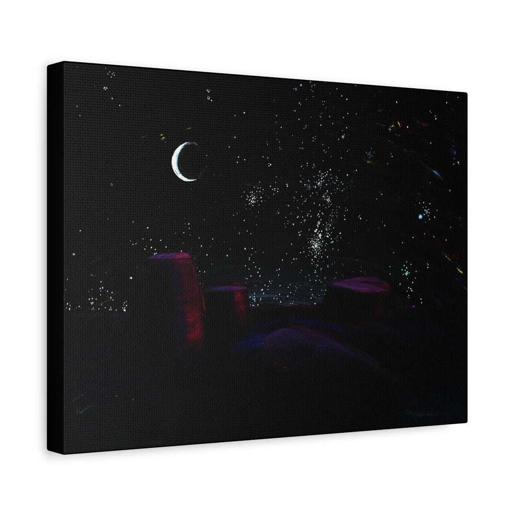 projector / Celestial Night Canvas Print