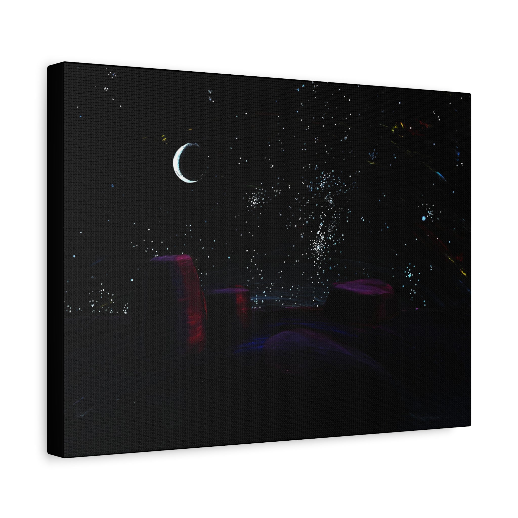 projector / Celestial Night Canvas Print