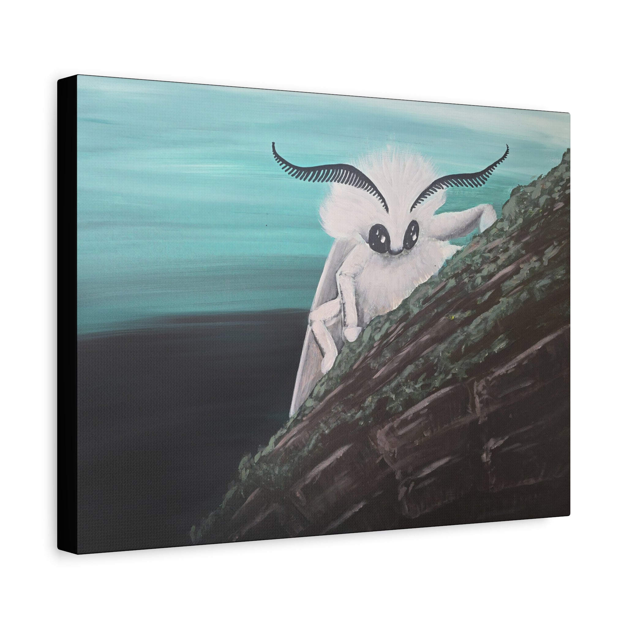 solo / Poodle Moth Canvas Print