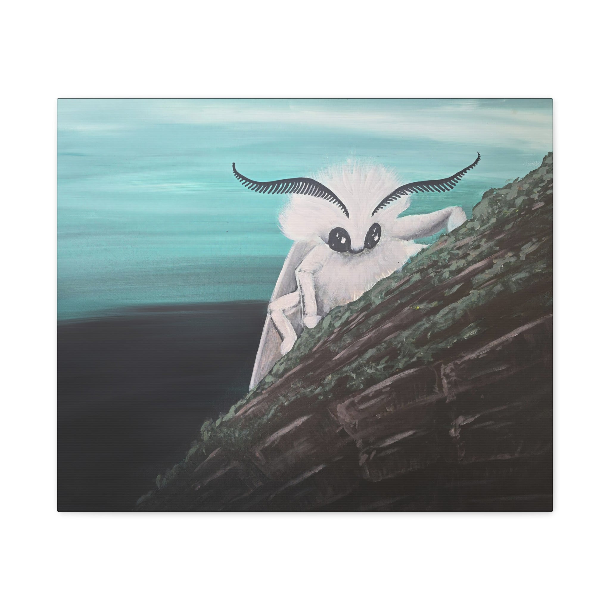 solo / Poodle Moth Canvas Print