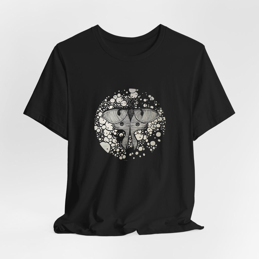 stasis / Circular Moth Design T-Shirt