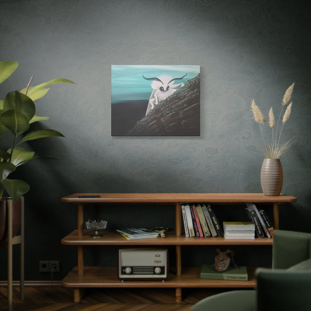 solo / Poodle Moth Canvas Print