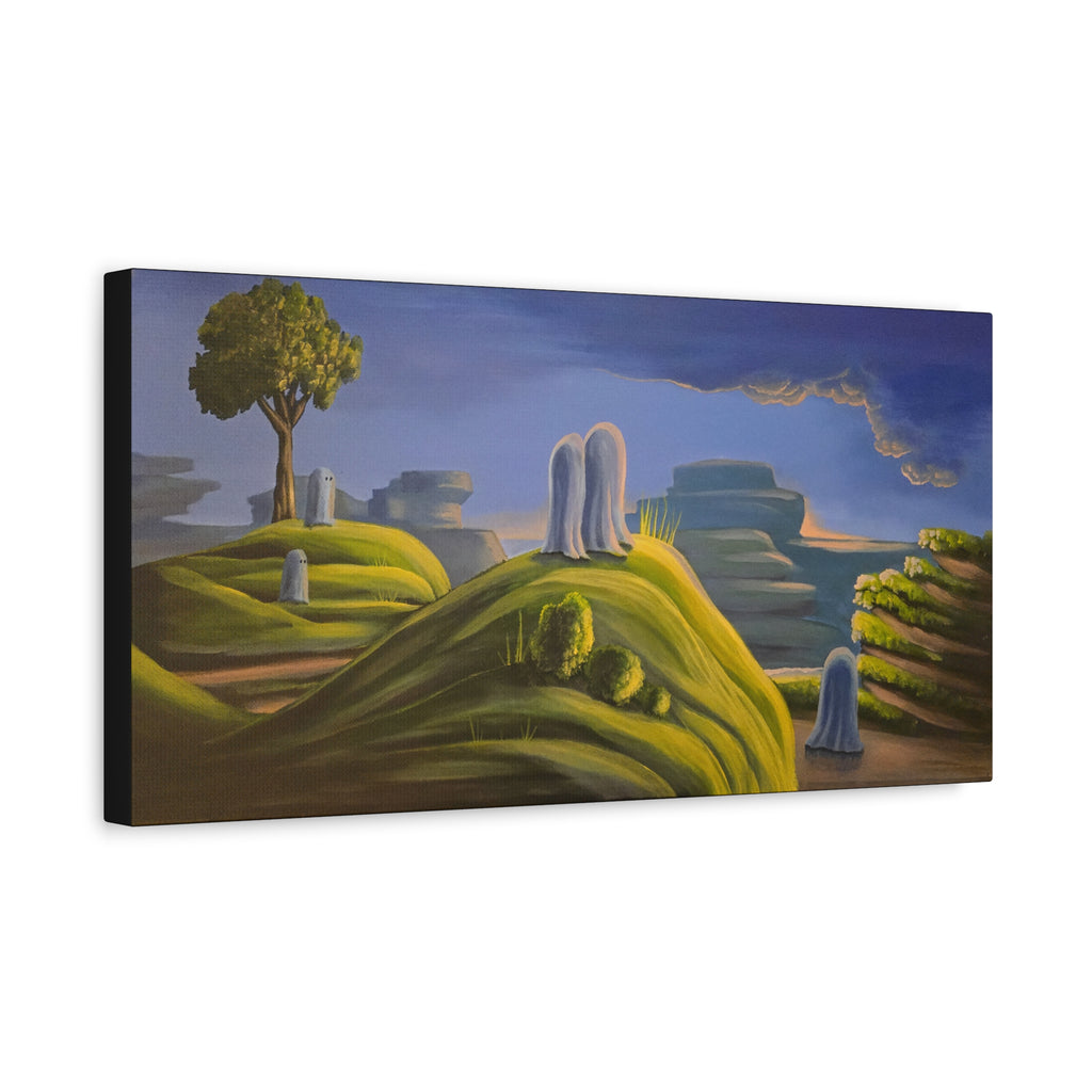 Passing Through —— Ghosts in Nature Canvas Print