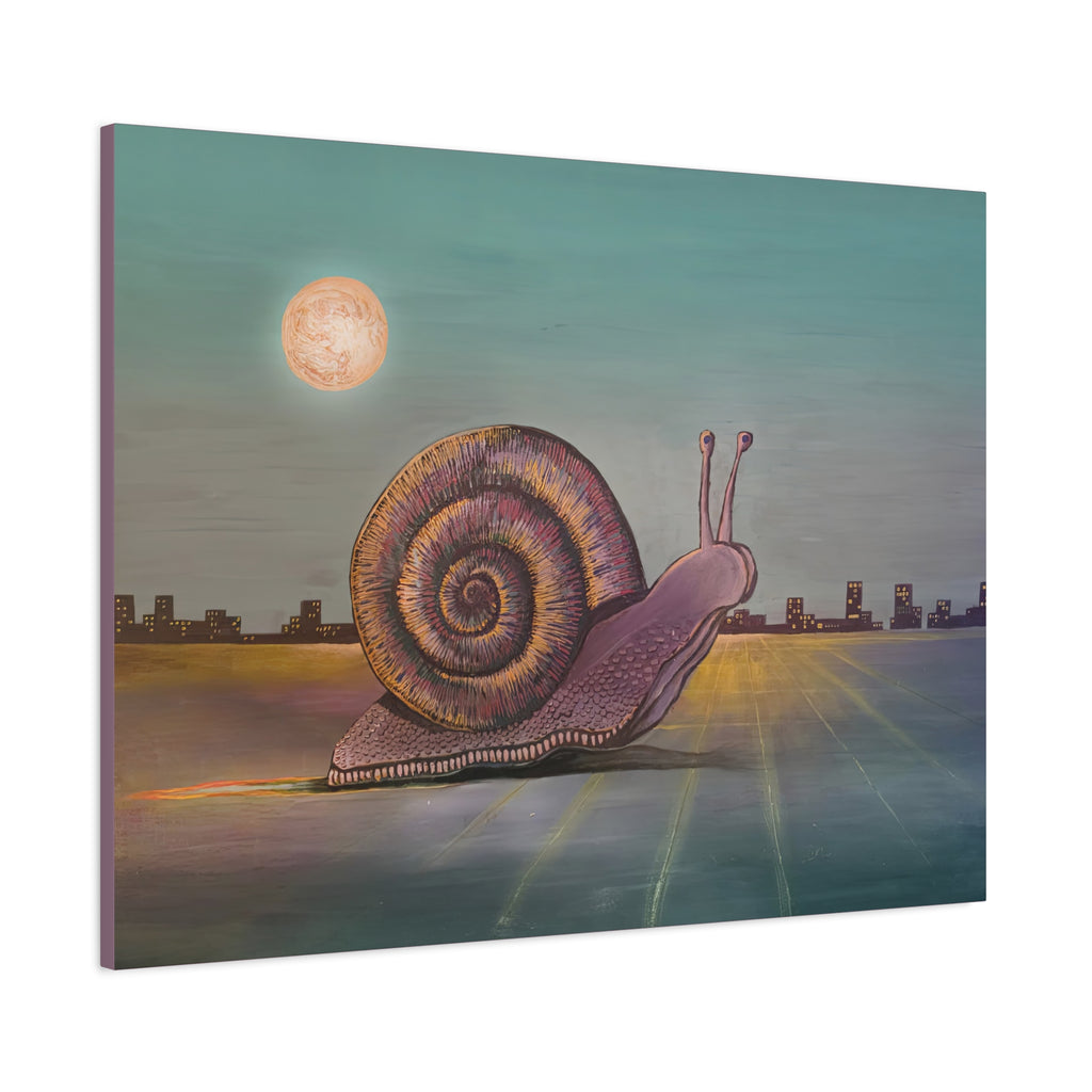 fortitude / Giant Snail Canvas Print