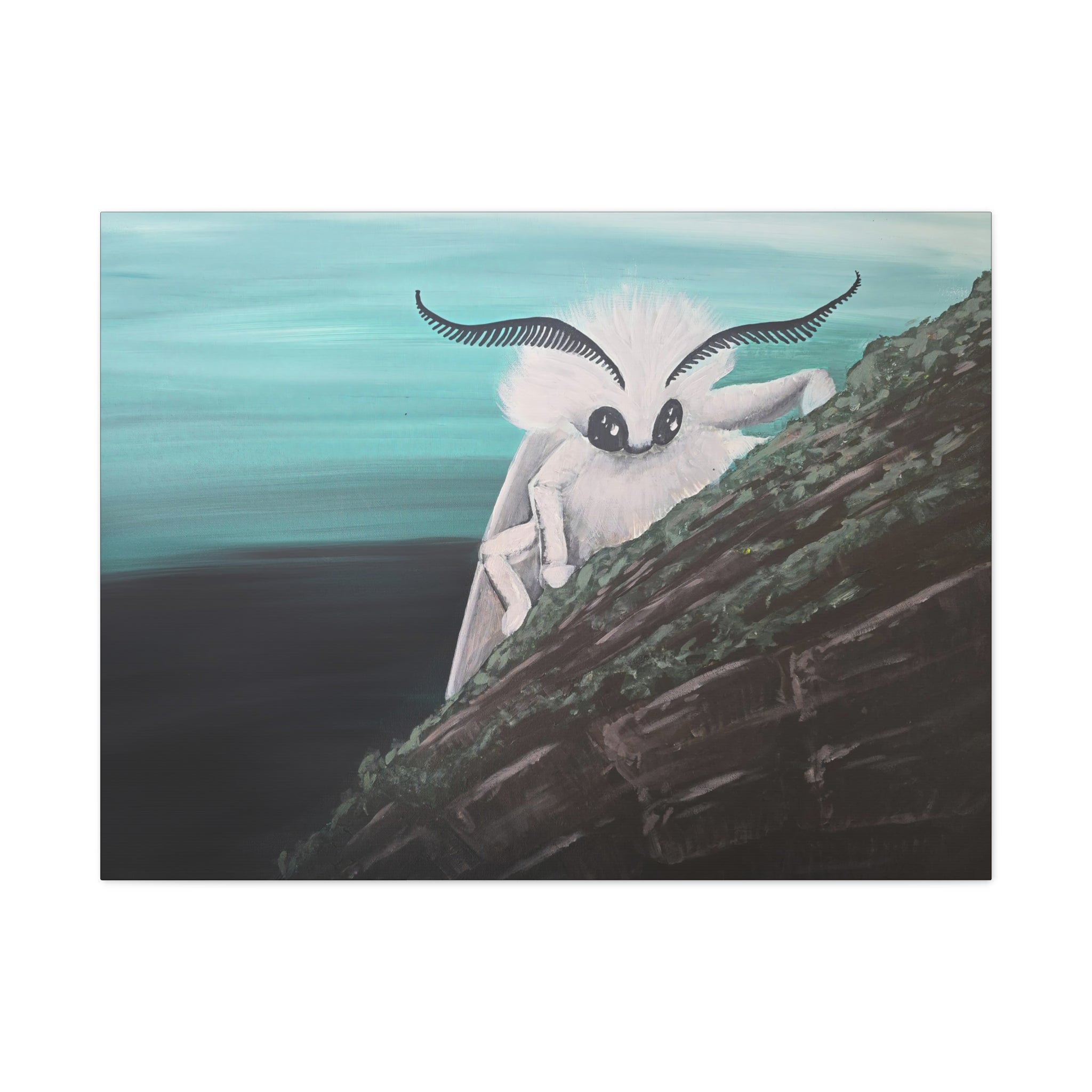 solo / Poodle Moth Canvas Print