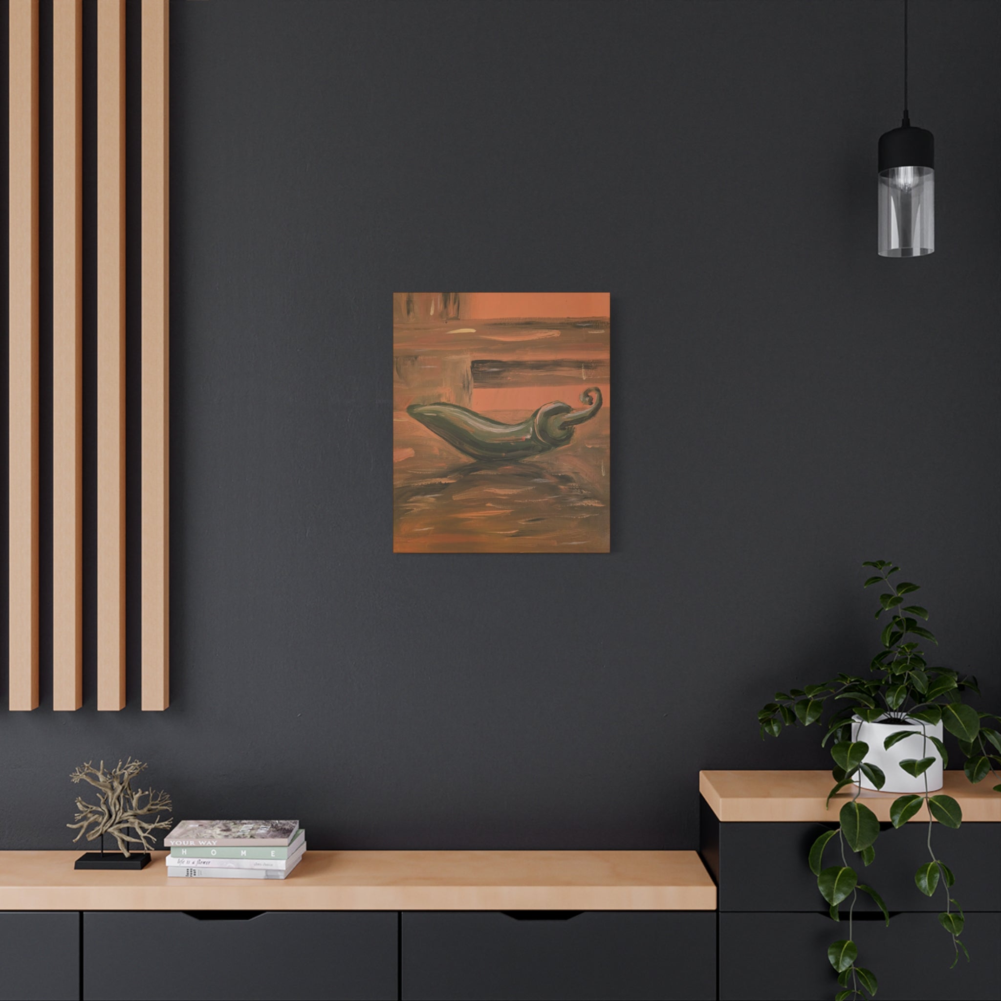 capsaicin / Jalapeño Canvas Print