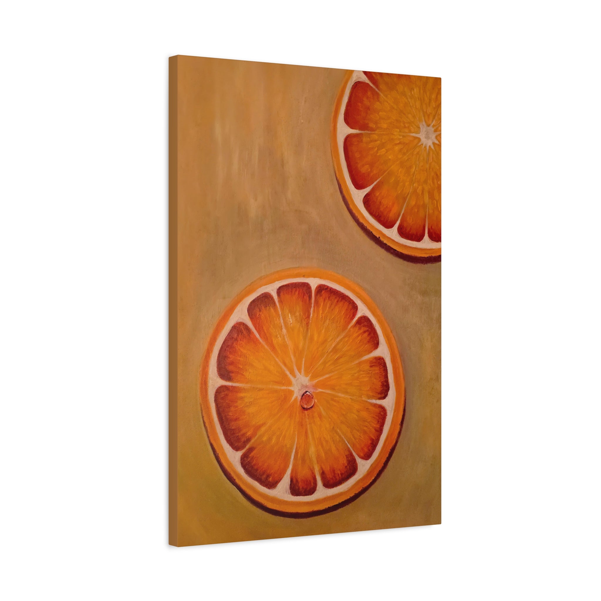 energy / Orange Slice Canvas Print