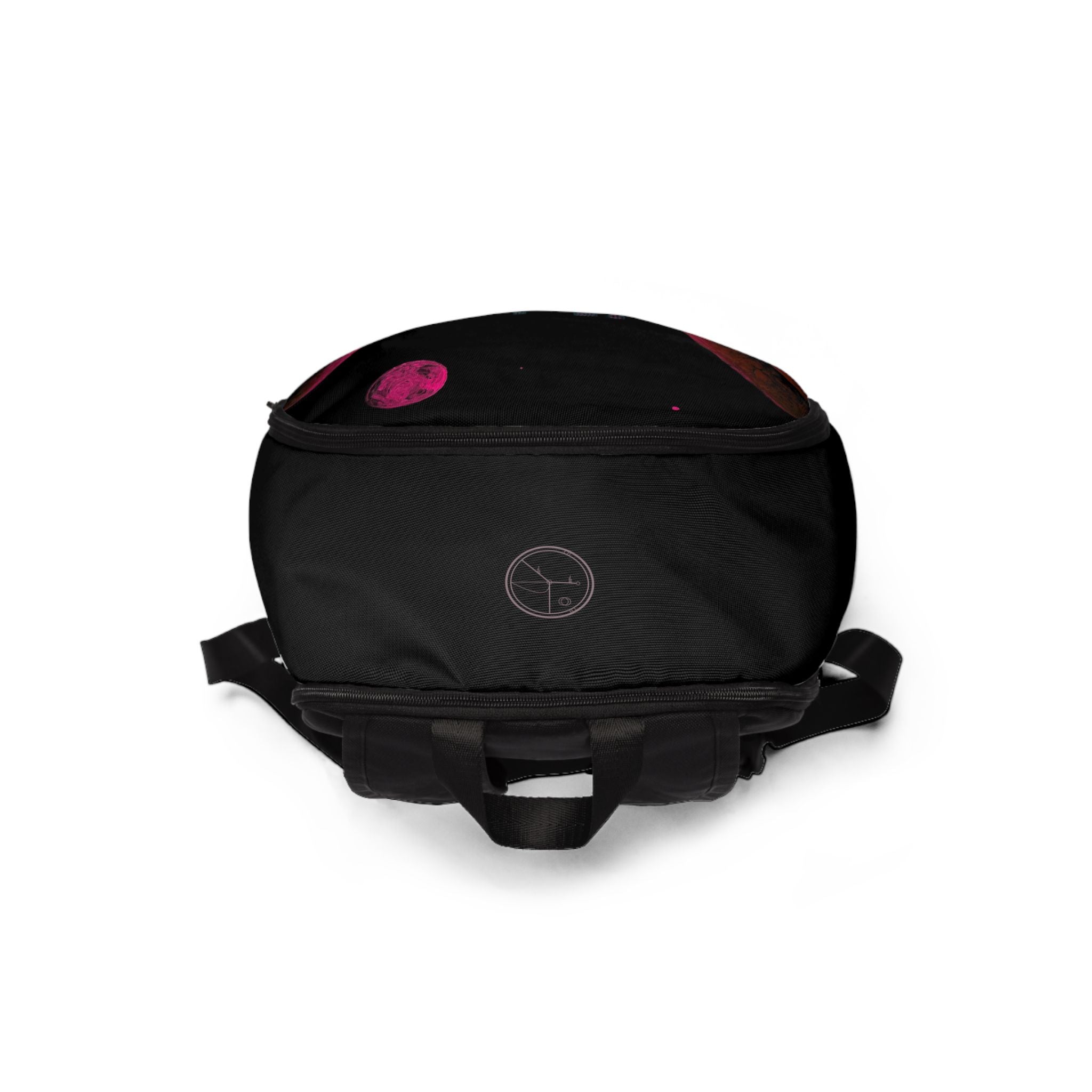Retro Neon Coastal Cityscape Backpack I