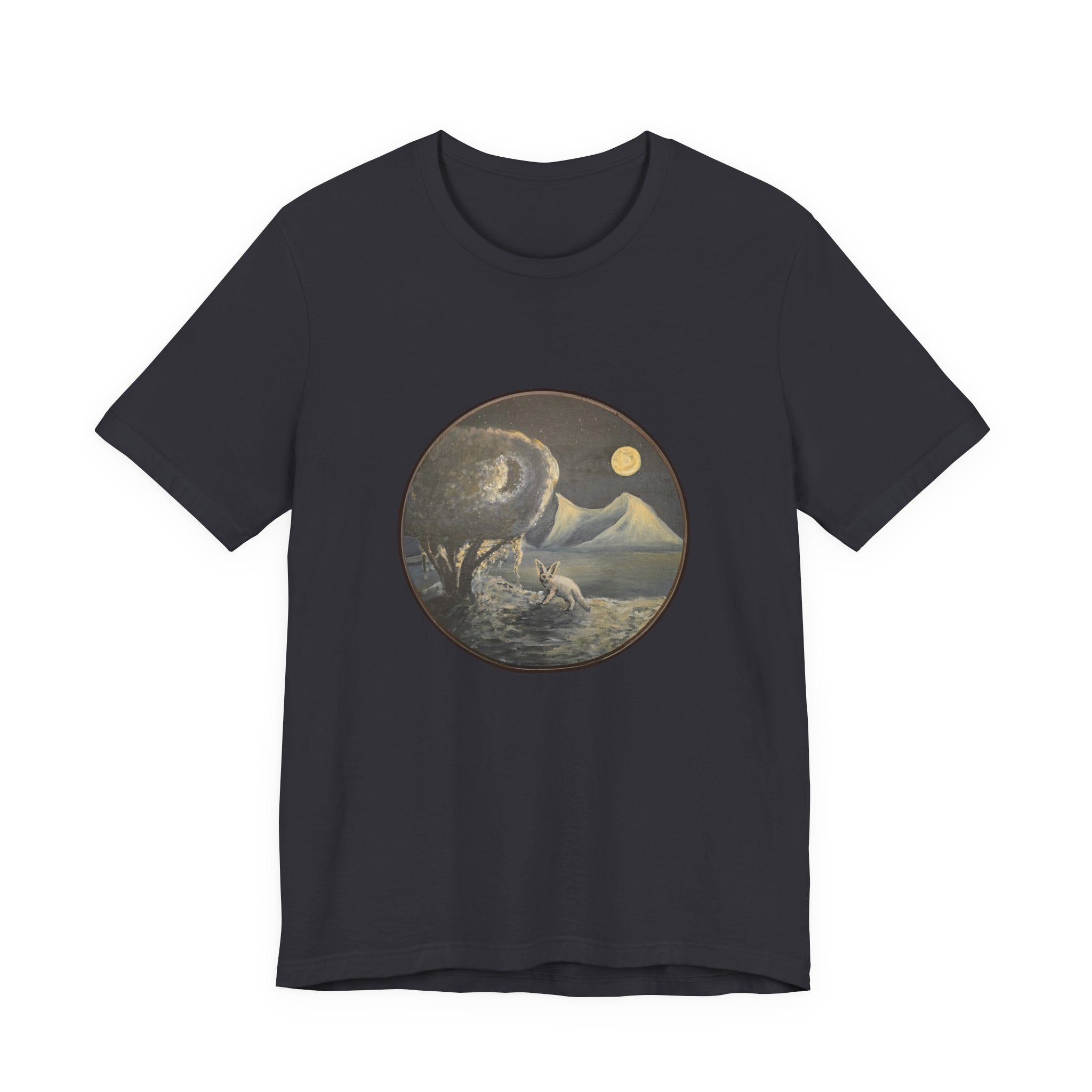 silence / Moonlit Fennoc Fox T‑Shirt