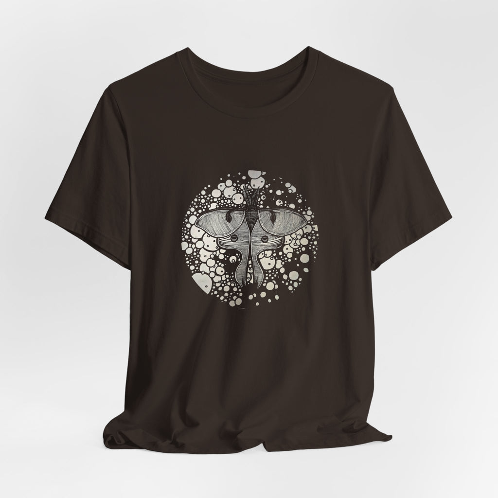 stasis / Circular Moth Design T-Shirt