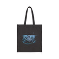 Frog on Lotus Canvas Tote — Nightwater Botanical Beach Bag
