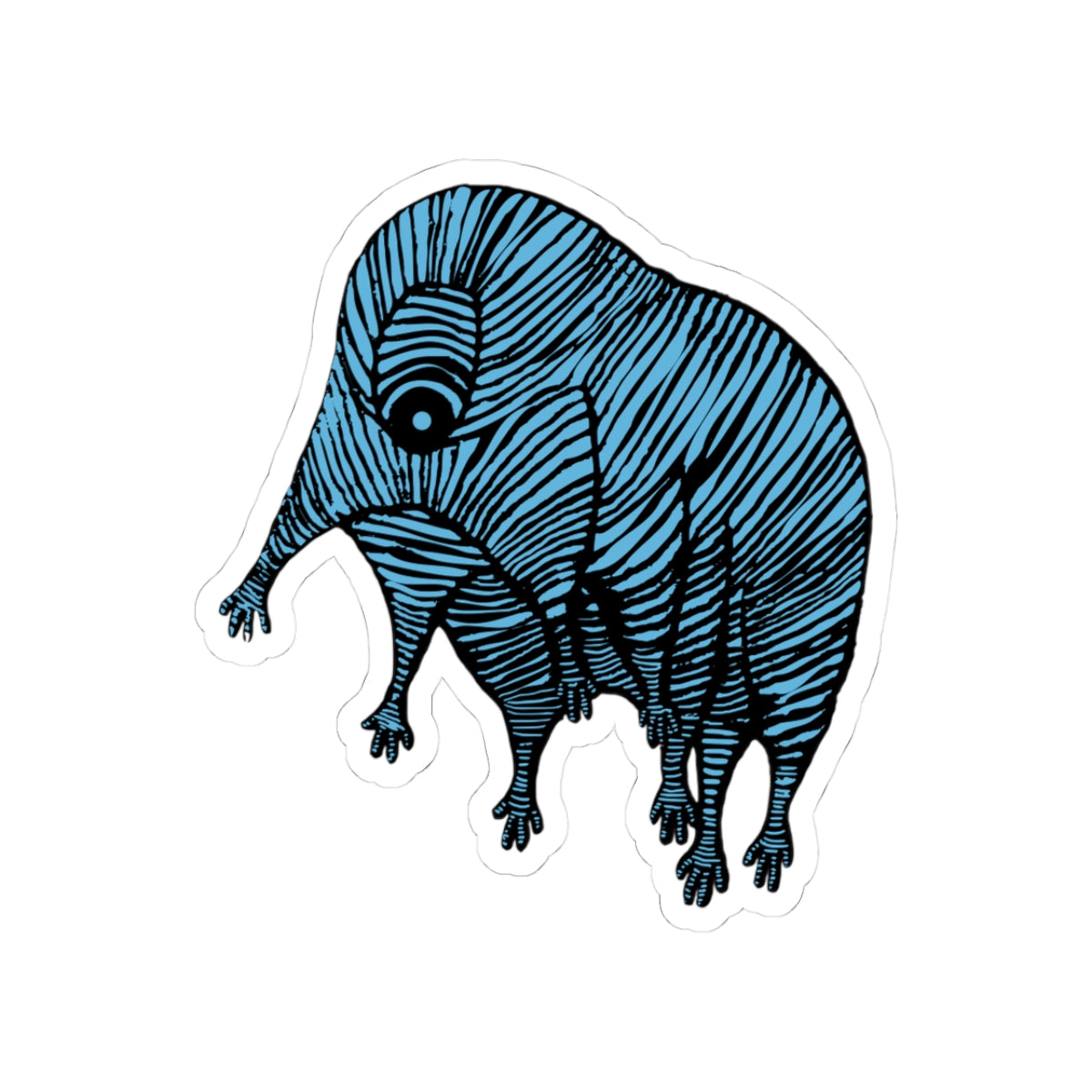 Tardigrade Kiss-Cut Sticker